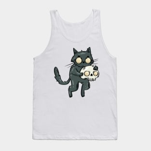 Cats Halloween, Gothic Kittens Tank Top